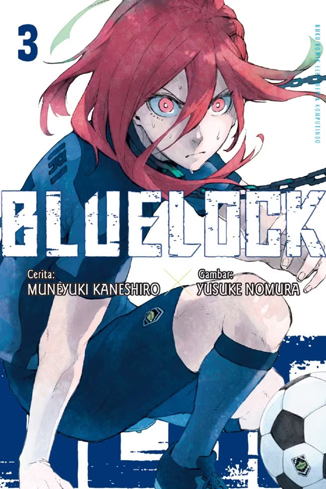 Blue Lock, manga sepak bola dengan konsep survival game. Hanya 1 striker terpilih dari 300 pemain yang dikumpulkan.