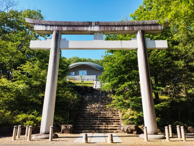 Izumo Taisha, kuil perjodohan di Prefektur Shimane, Jepang.