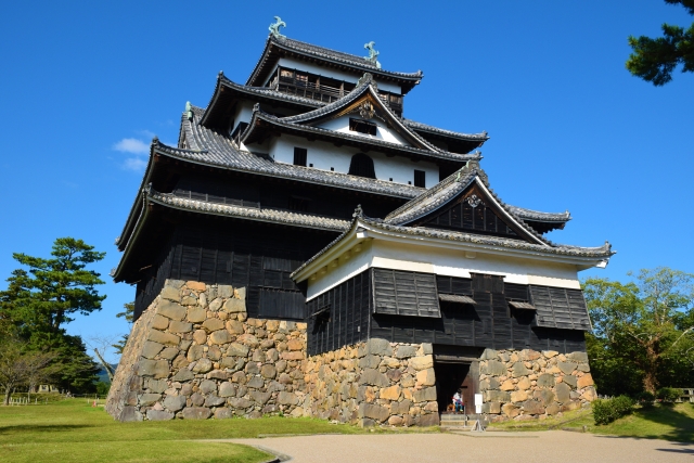 Kuil Matsue di Prefektur Shimane, salah satu dari 12 kuil asli di Jepang.