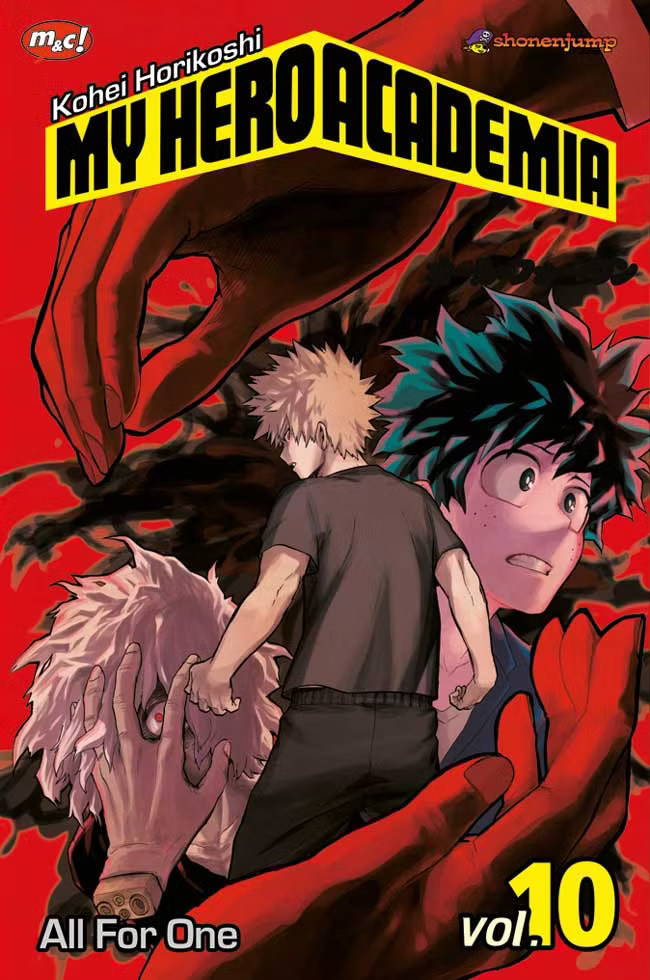 Komik My Hero Academia mengisahkan perjalanan Izuku Midoriya, anak tanpa quirk hingga calon pahlawan, di My Hero Academia.