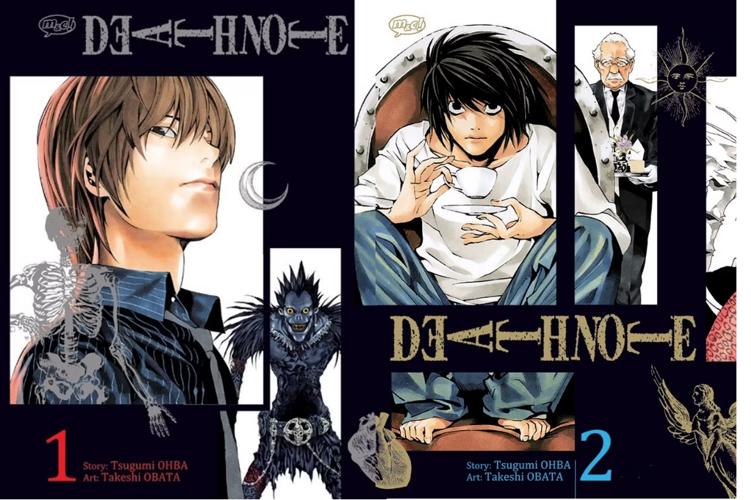 Komik Death Note menceritakan Light Yagami (Kira) yang menghilangkan nyawa menggunakan Death Note.