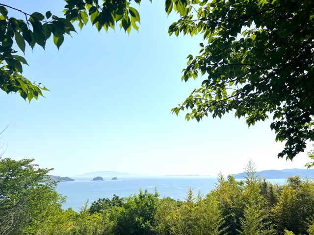 Ushimado di Laut Pedalaman Seto, Prefektur Okayama, Jepang.