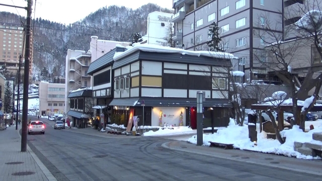 Jozankei Onsen di Sapporo, Hokkaido, Jepang.