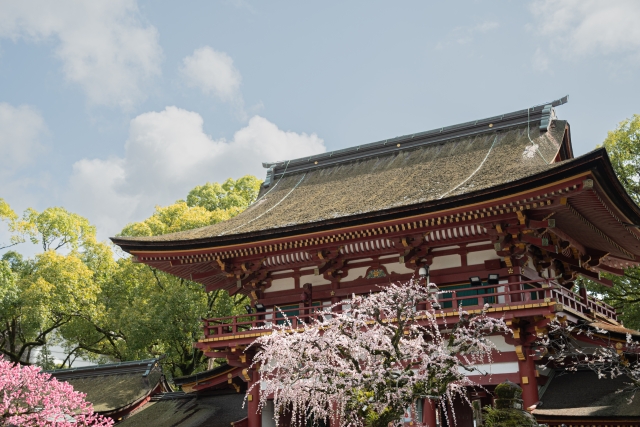 Kuil Dazaifu Tenmangu di Prefektur Fukuoka, Jepang.