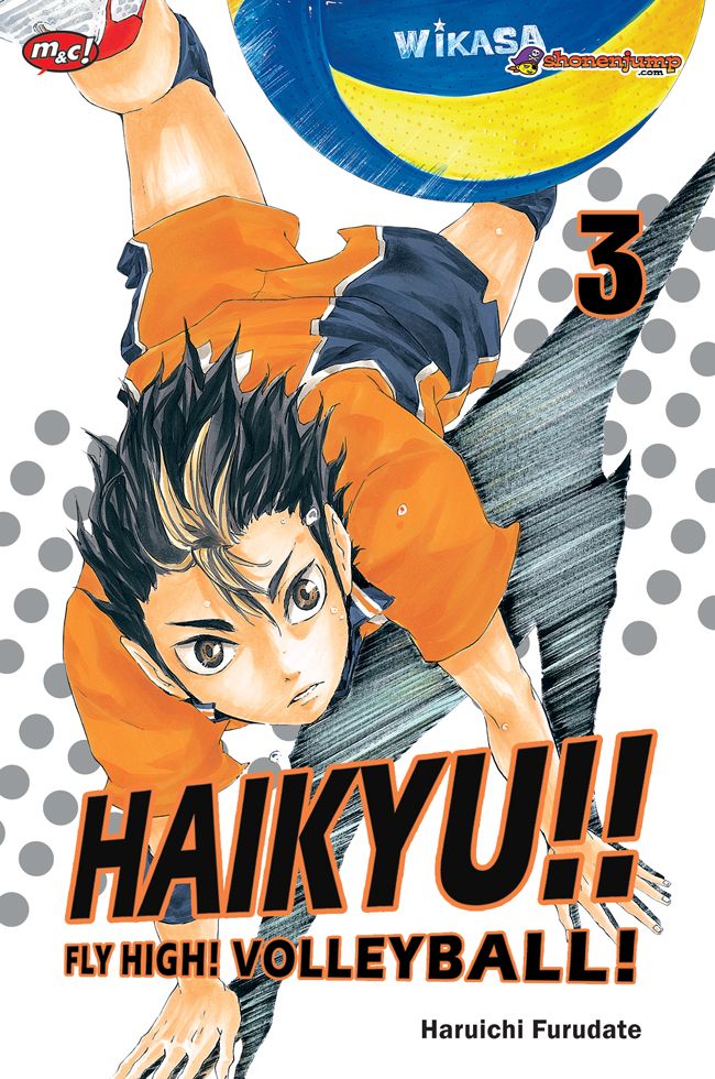 Komik Haikyu mengisahkan perjuangan pemain voli SMA menjadi yang terbaik.