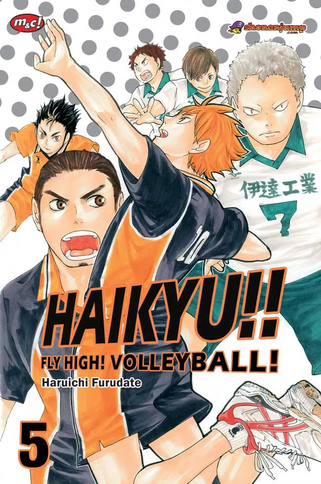 Komik Haikyu mengisahkan perjuangan pemain voli SMA menjadi yang terbaik.