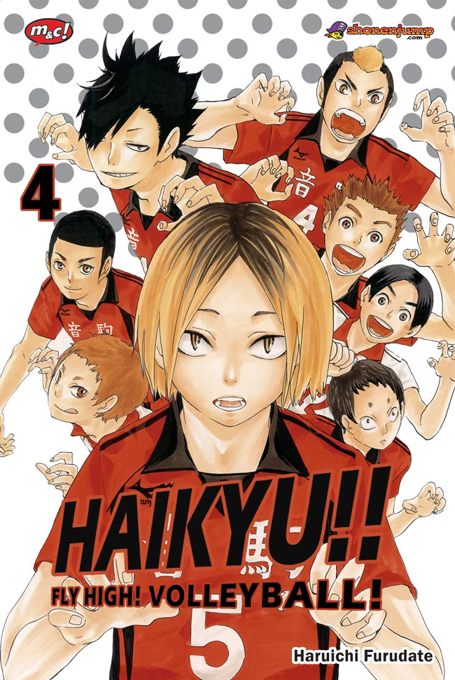 Komik Haikyu mengisahkan perjuangan pemain voli SMA menjadi yang terbaik.