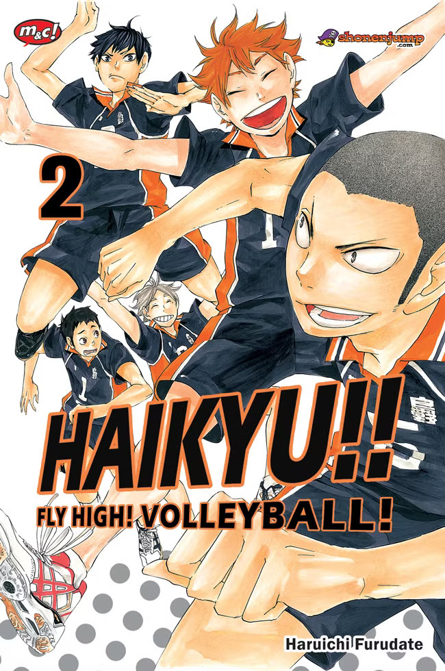 Komik Haikyu mengisahkan perjuangan pemain voli SMA menjadi yang terbaik.