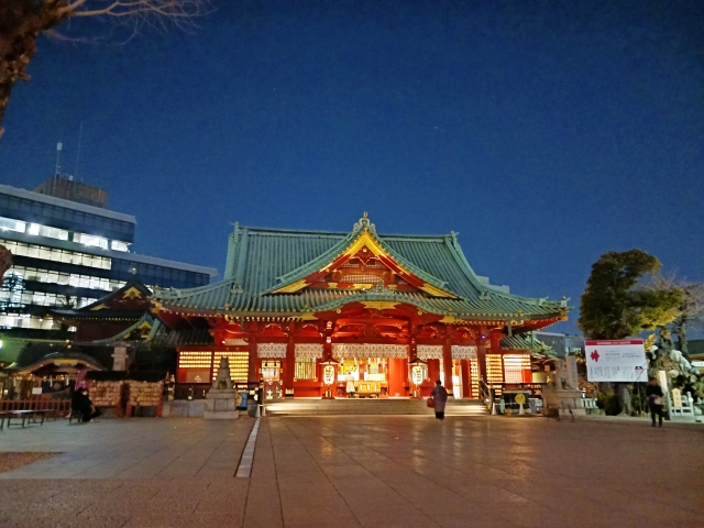 Kanda Myojin, kuil unik yang memadukan budaya dan anime di Akihabara, Tokyo, Jepang.