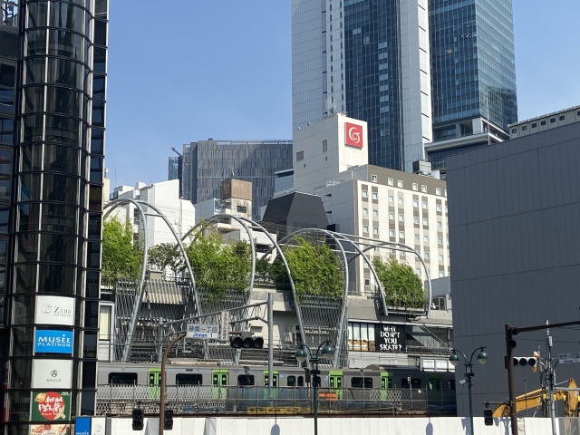 Shibuya Cityscape di Tokyo, Jepang.
