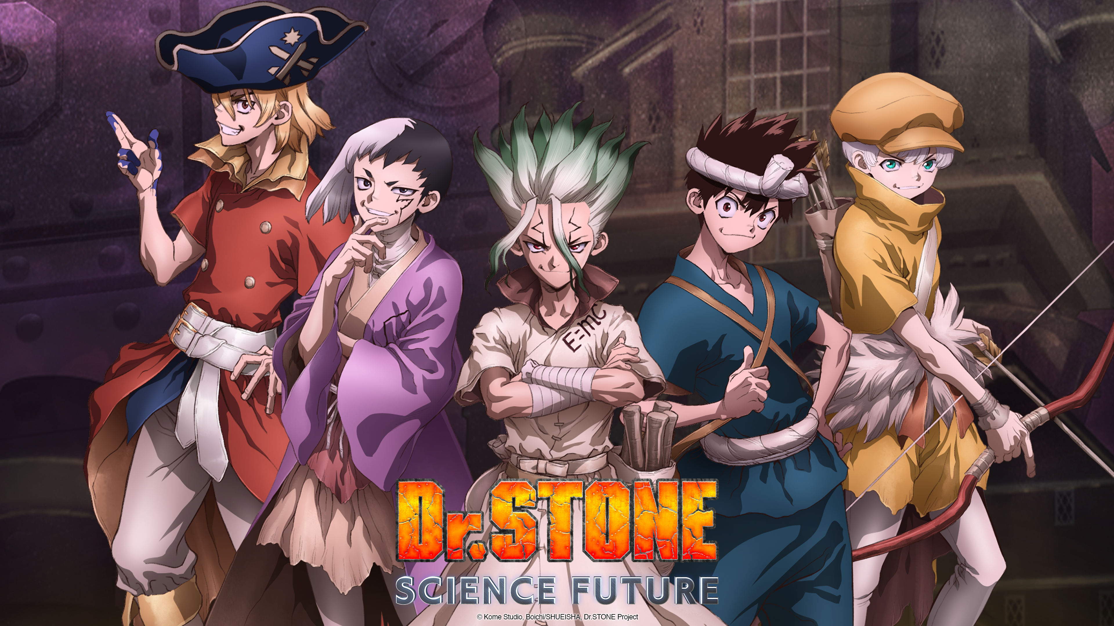 Dr. Stone Science Future Part 2, anime terbaru musim panas 2025.