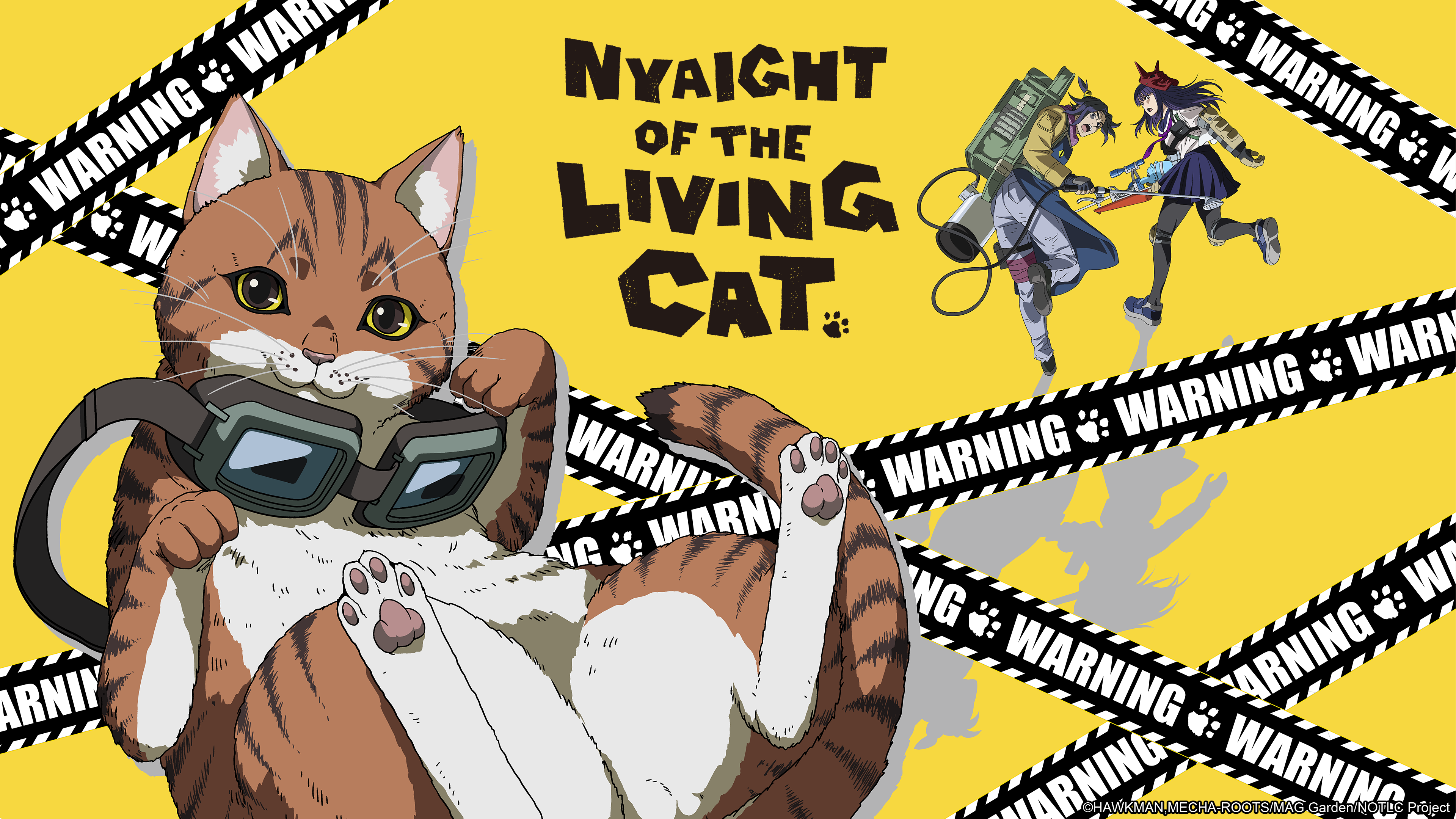 Nyaight of the Living Cat, anime terbaru musim panas 2025.