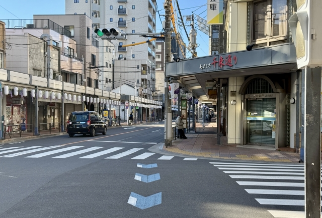 Senzoku Street di Tokyo, Jepang.
