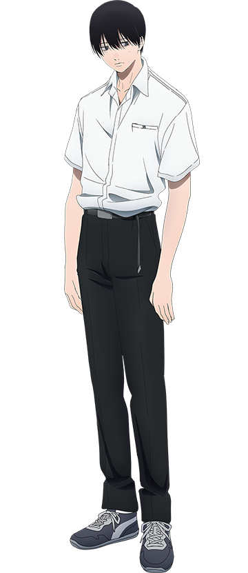 Yoshiki, karakter utama dalam anime The Summer Hikaru Died.