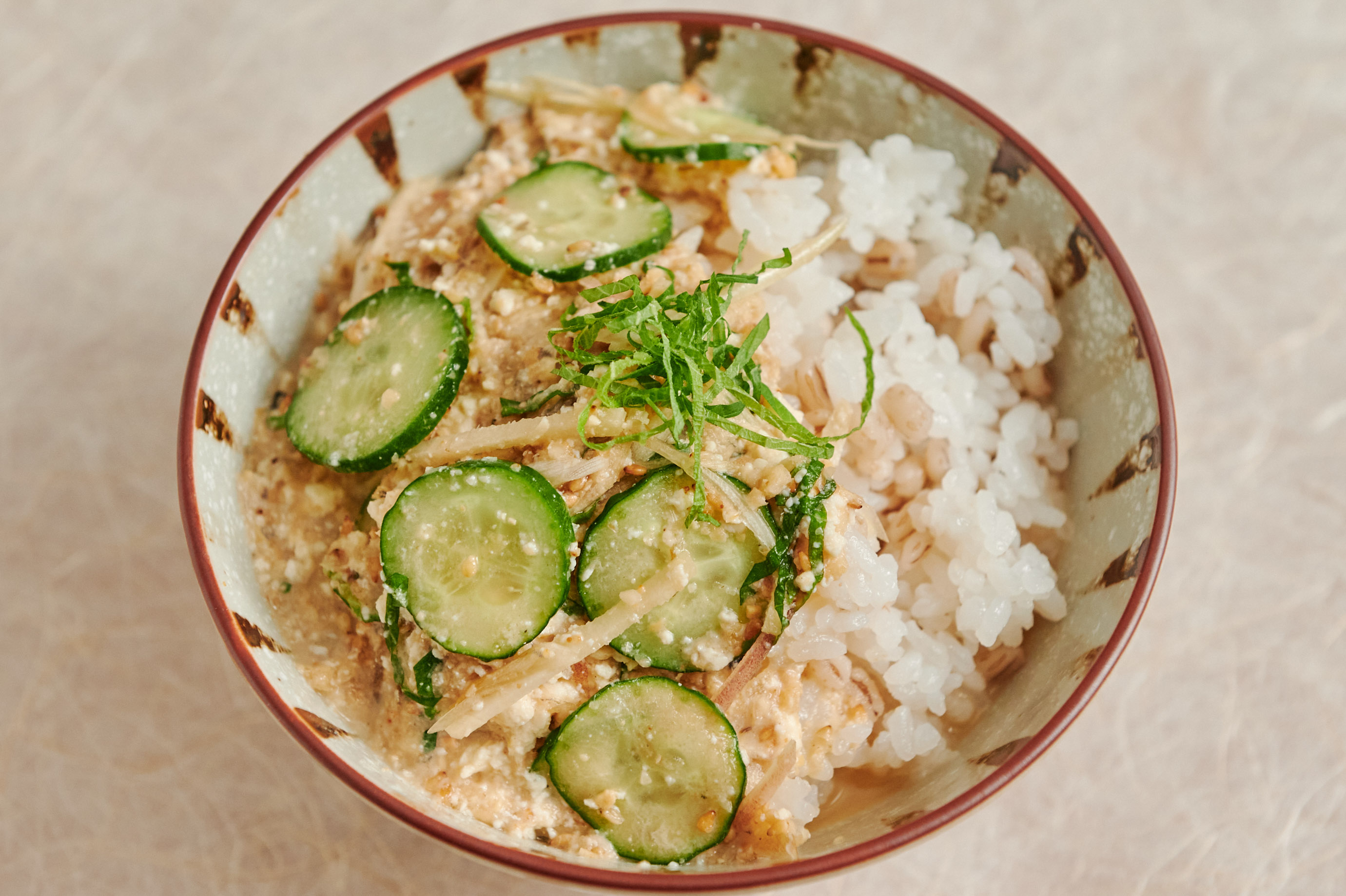 Hiyajiru, sup ikan dingin khas Jepang yang disantap saat musim panas.