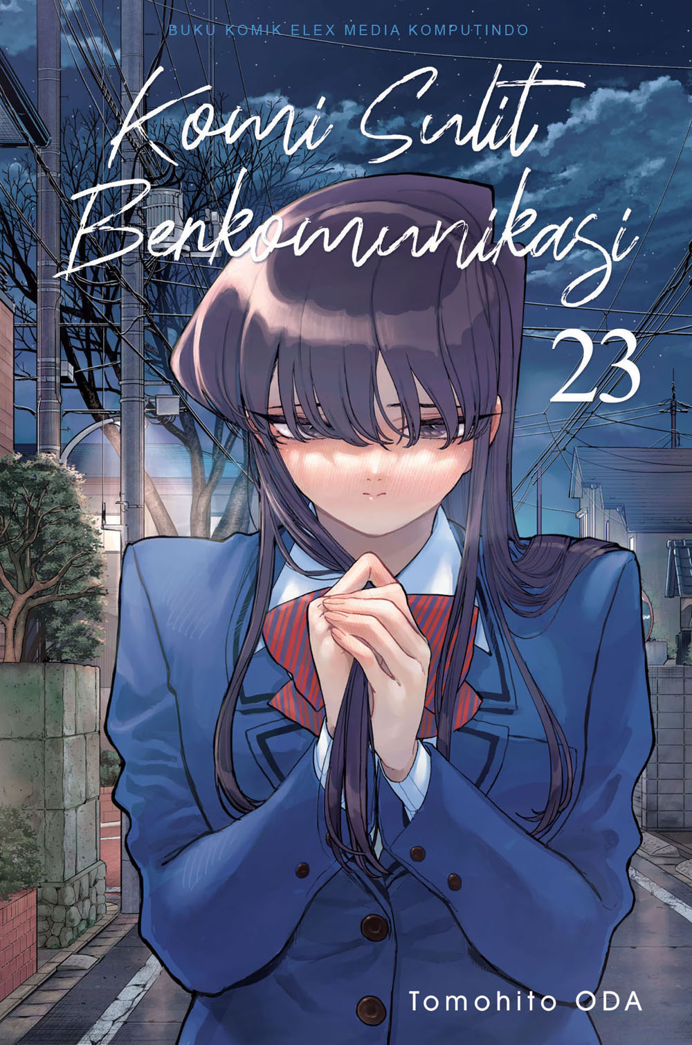Komik Komi Sulit Berkomunikasi bercerita tentang cewek populer di sekolah yang ternyata tak punya teman. Ia berjuang mendapatkan 100 teman.
