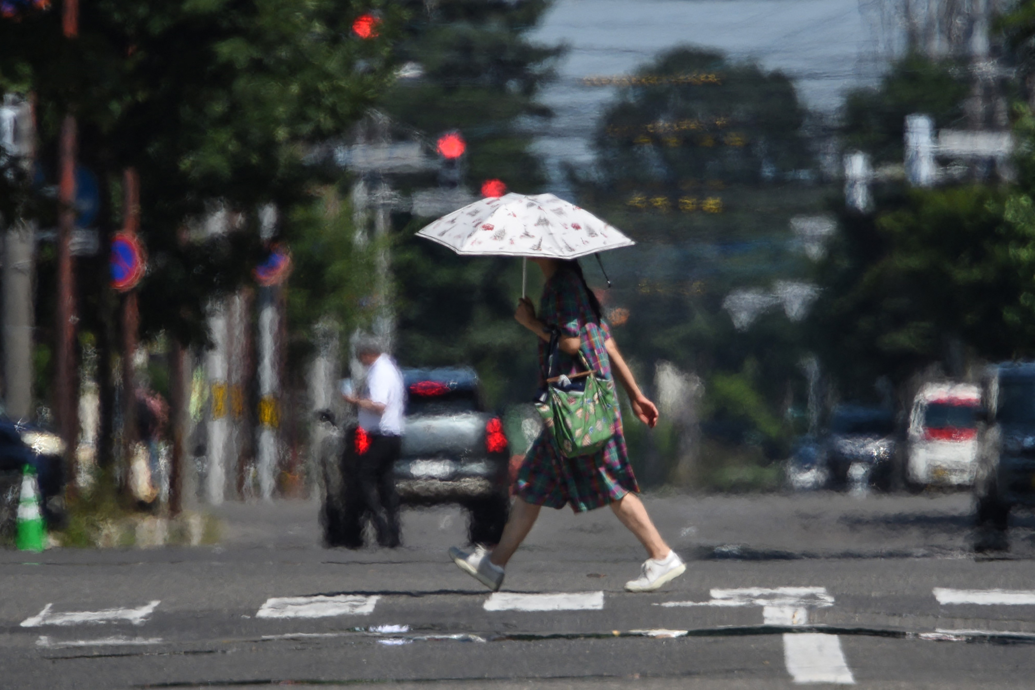 Gelombang panas musim panas mencapai rekor tertinggi di Kota Obihiro, Pulau Hokkaido, pada 24 Juli 2025. Pulau Hokkaido di Jepang mengalami cuaca panas ekstrem, dengan suhu tertinggi tercatat di sejumlah kota, sementara otoritas mengeluarkan peringatan sengatan panas di seluruh negeri.