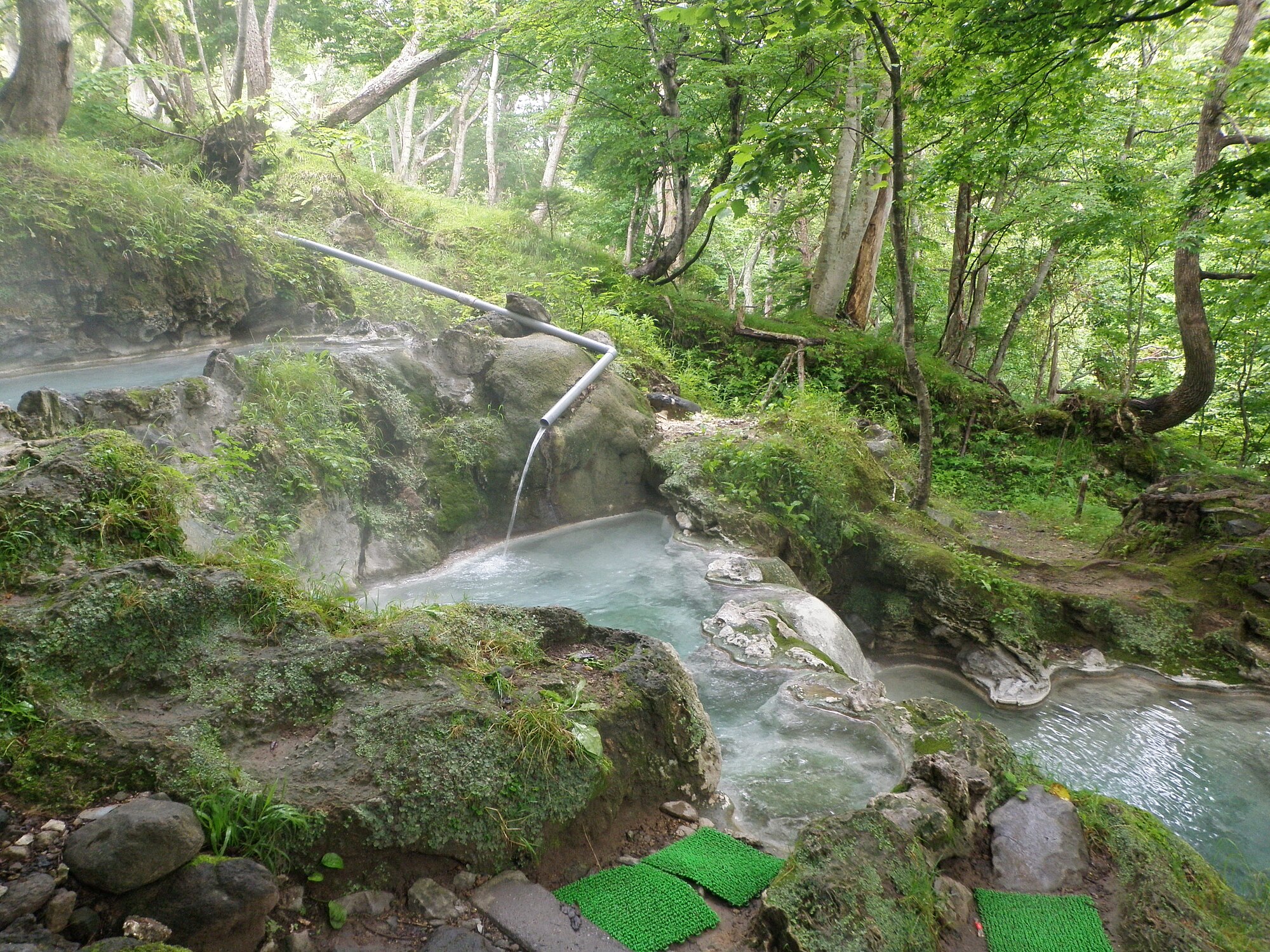Iwaobetsu Onsen di Shari, Hokkaido.