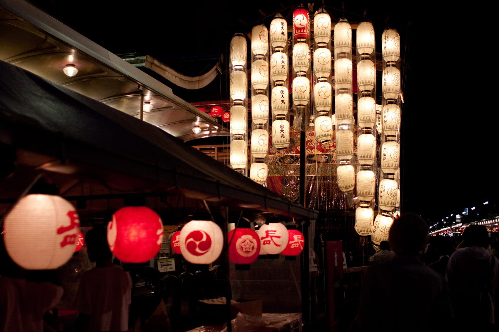 Gion-matsuri di Prefektur Kyoto, Jepang.