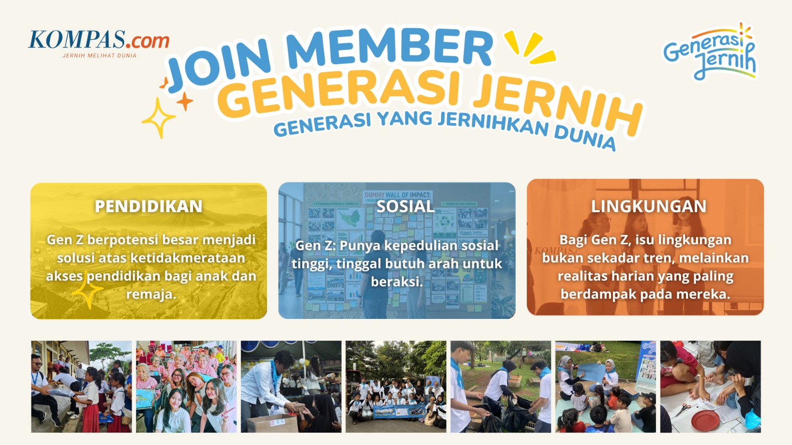 Join Member Generasi Jernih