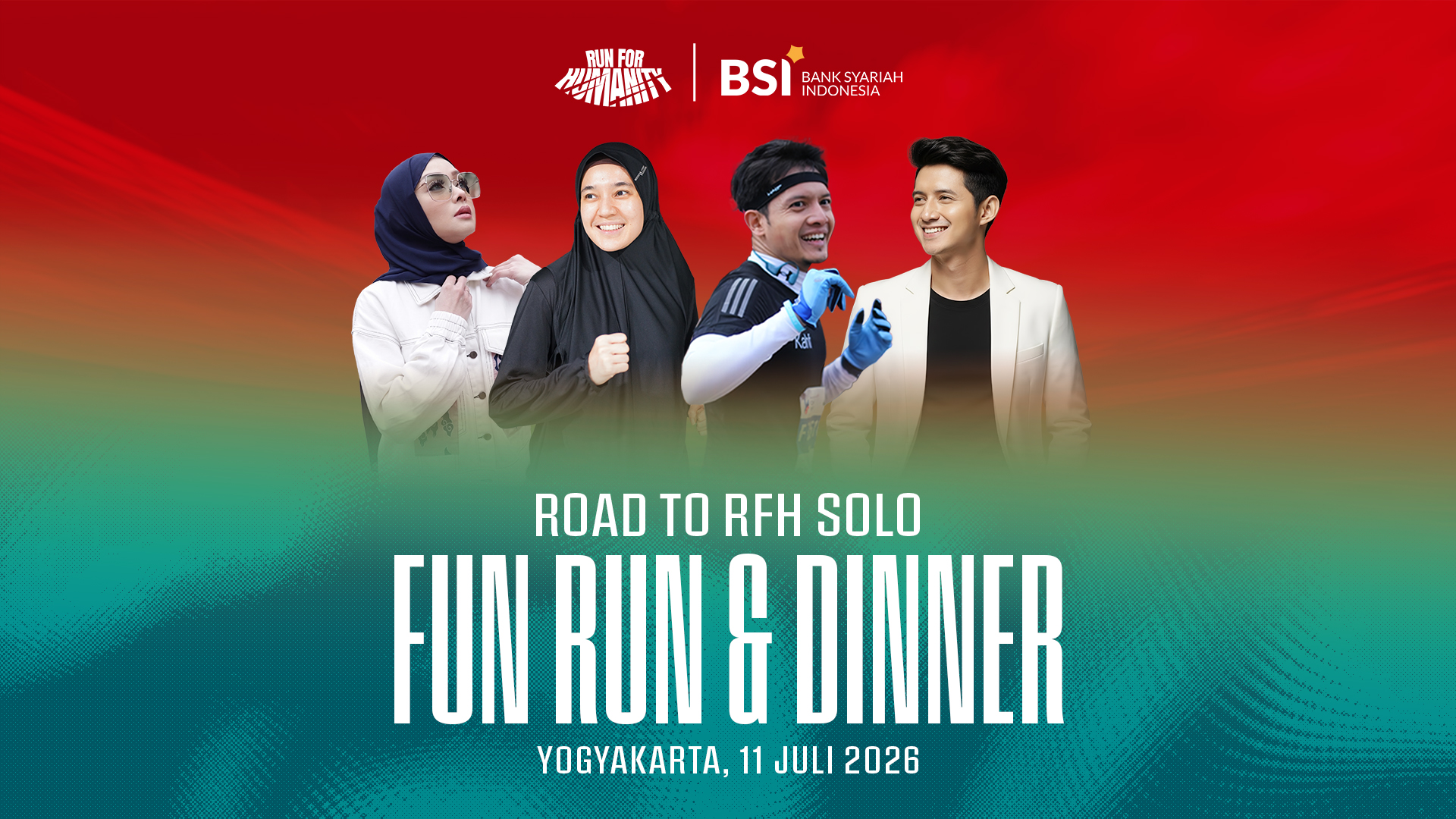 Road To Run For Humanity Solo di Yogyakarta