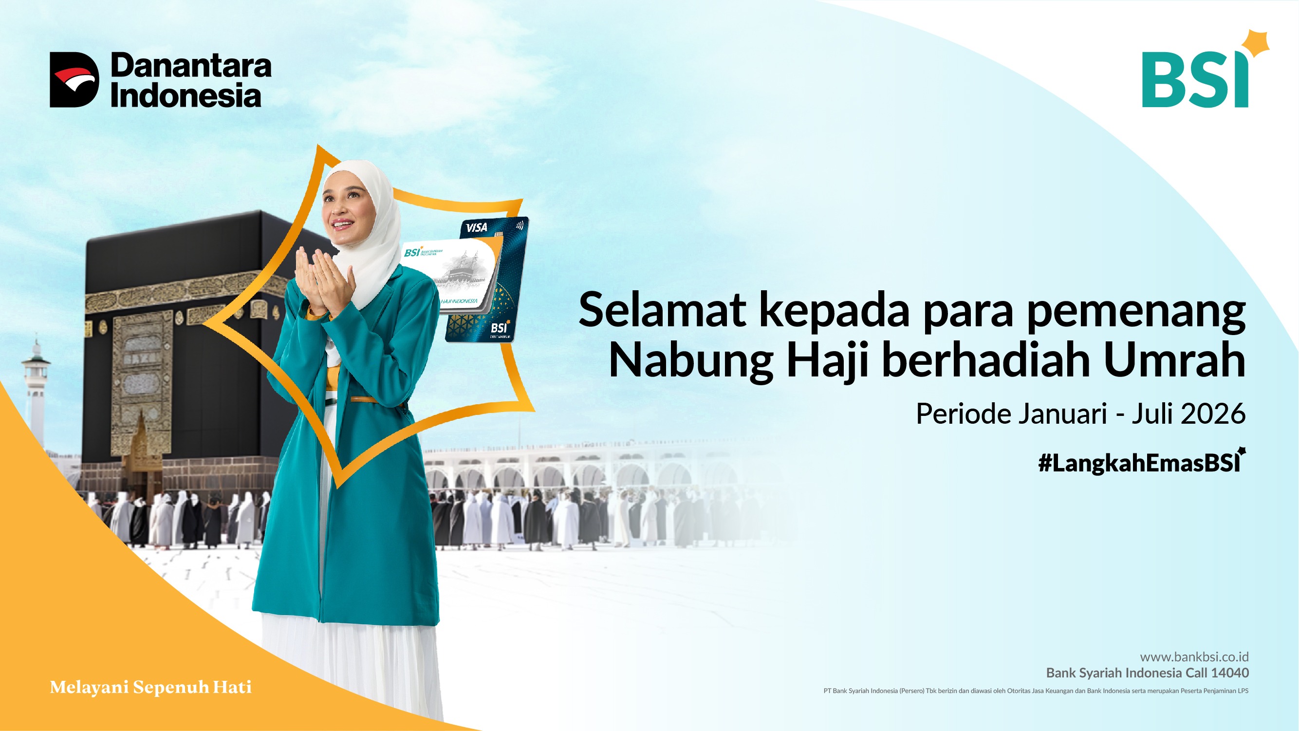 PENARIKAN PEMENANG PROGRAM NABUNG HAJI BERHADIAH UMROH