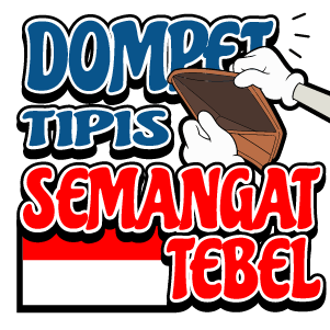 Dompet Tipis Semangat Tebel