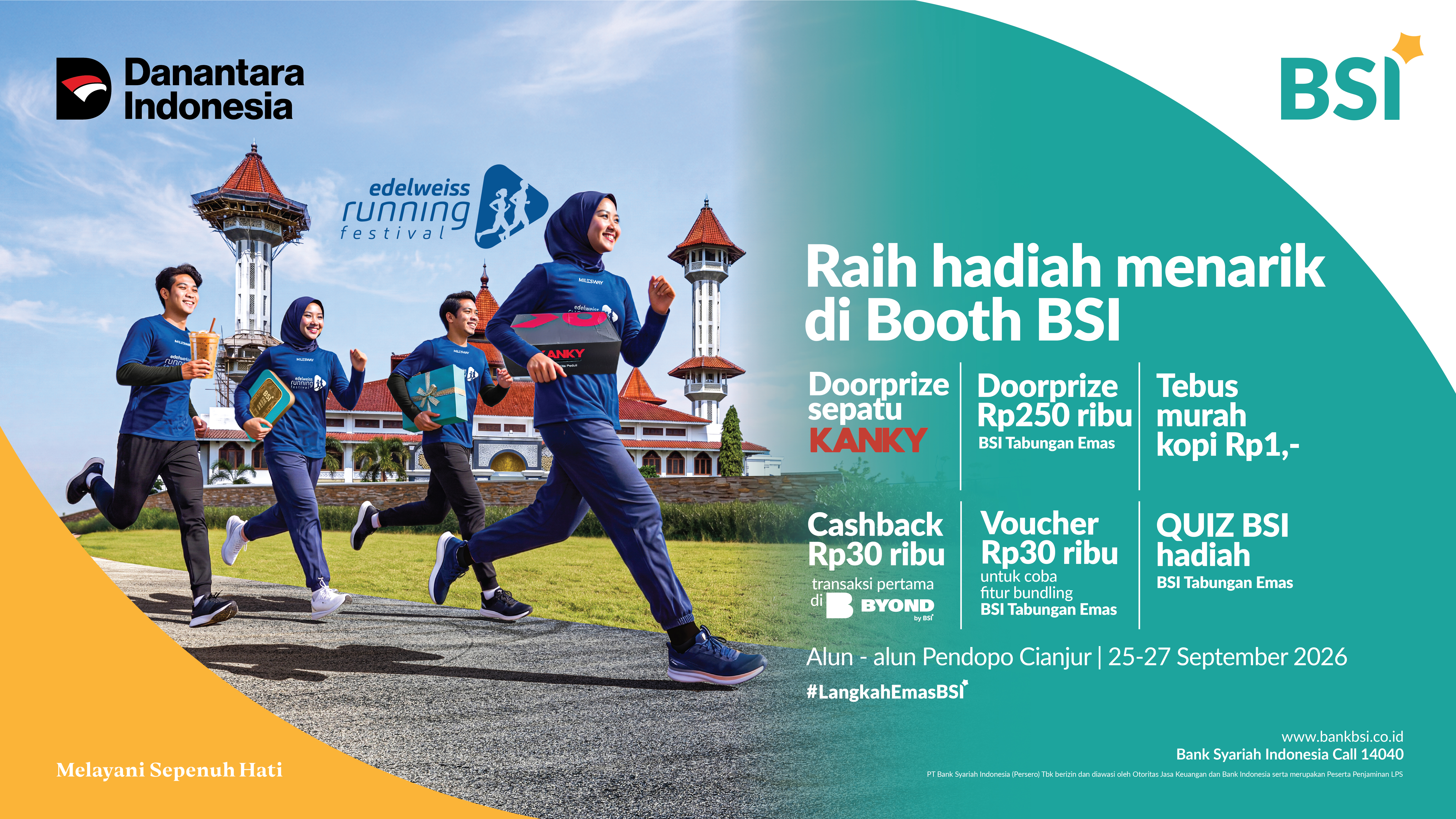 Raih Hadiah Menarik di Edelweiss Running Festival 2026