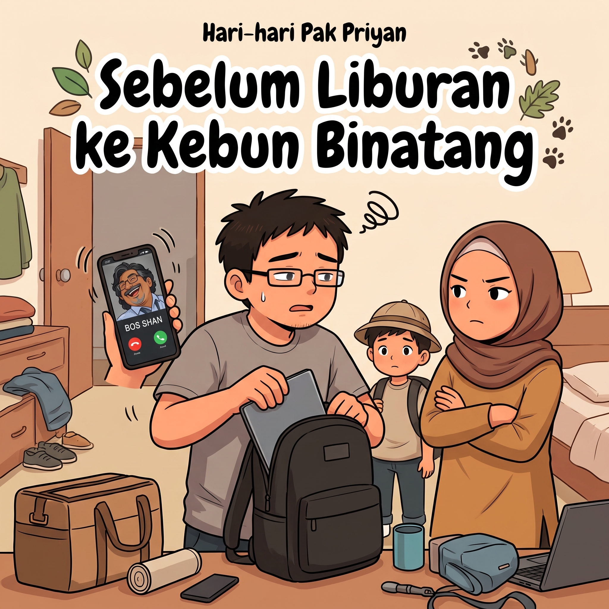 Sebelum Liburan ke Kebun Binatang