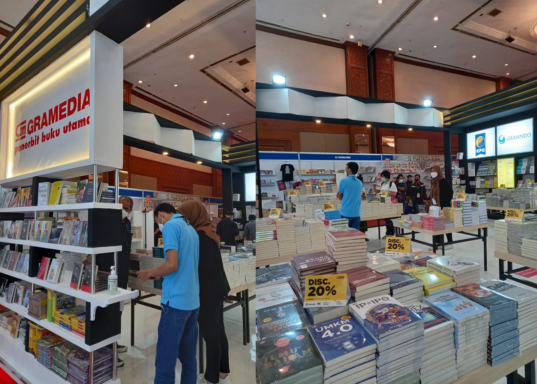 Pameran Buku Gramedia di IIBF 2021