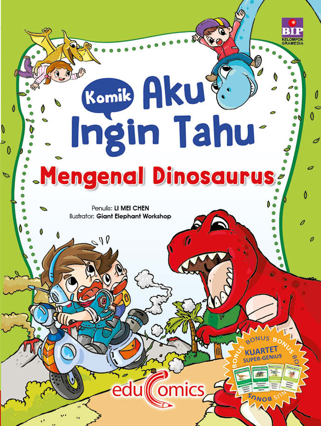 Komik Aku Ingin Tahu : Mengenal Dinosaurus