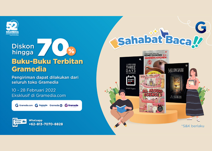 Promo Sahabat Baca Gramedia.com
