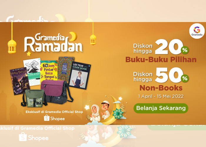 Shopee Diskon Buku Gramedia Ramadan