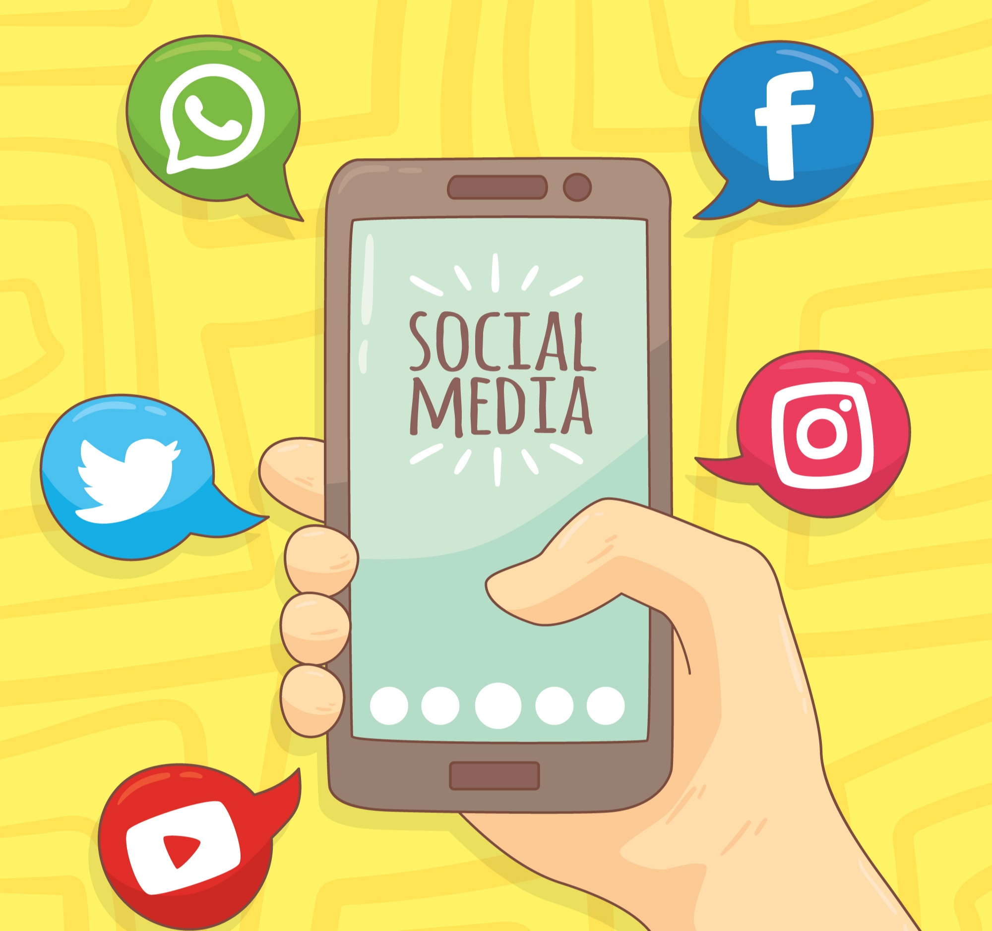 Sosial media atau media sosial 