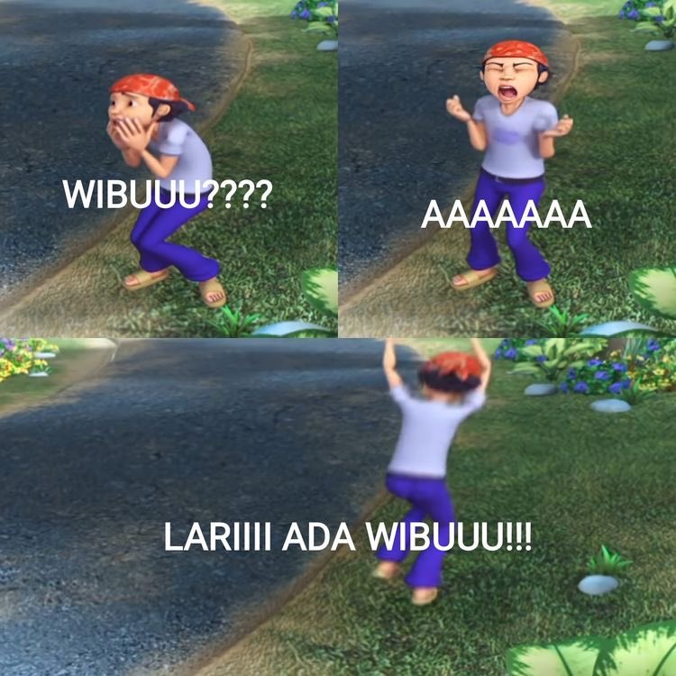 Lari Ada Wibu