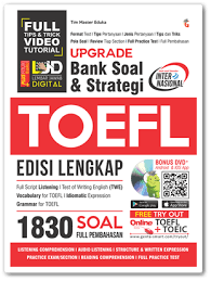 Upgrade Bank Soal & Strategi Toefl