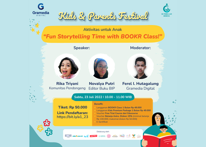 Storytelling Time with Kids and Parents Festival