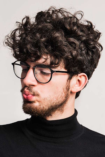 Fringe Curls for Brooding Men