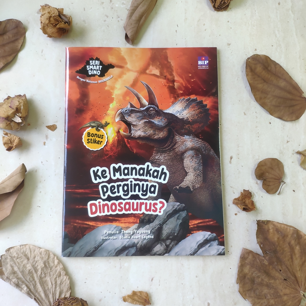 Buku Seri Smart Dino: Ke Manakah Dinosaurus Pergi?