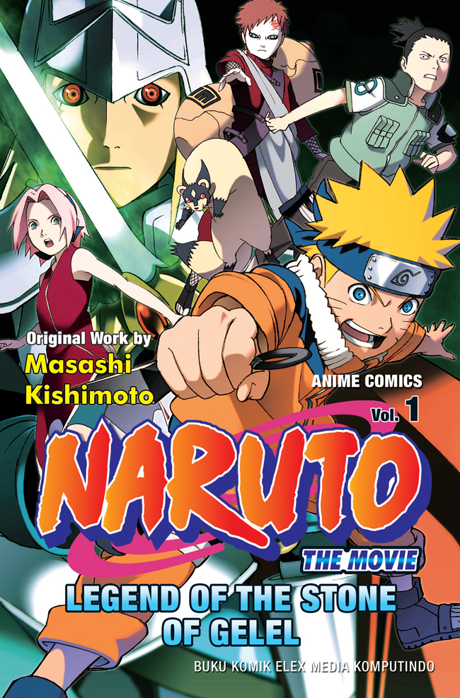 Naruto The Movie: Legend Of The Stone Of Gelel Vol 1