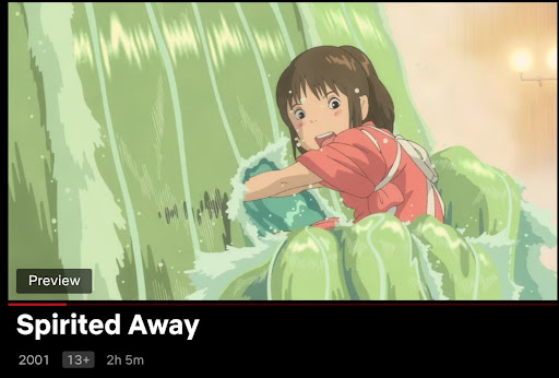 spirited away