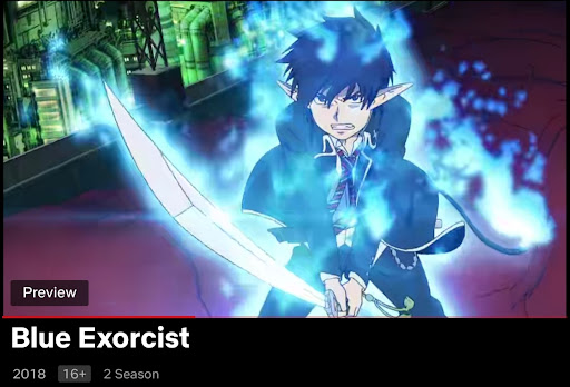 blue exorcist