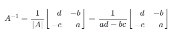 Invers Matriks Berordo 2x2
