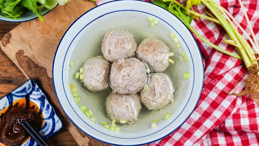 bakso jamur tiram