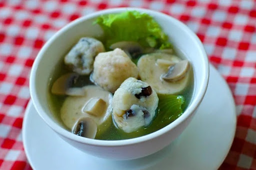 bakso jamur tiram