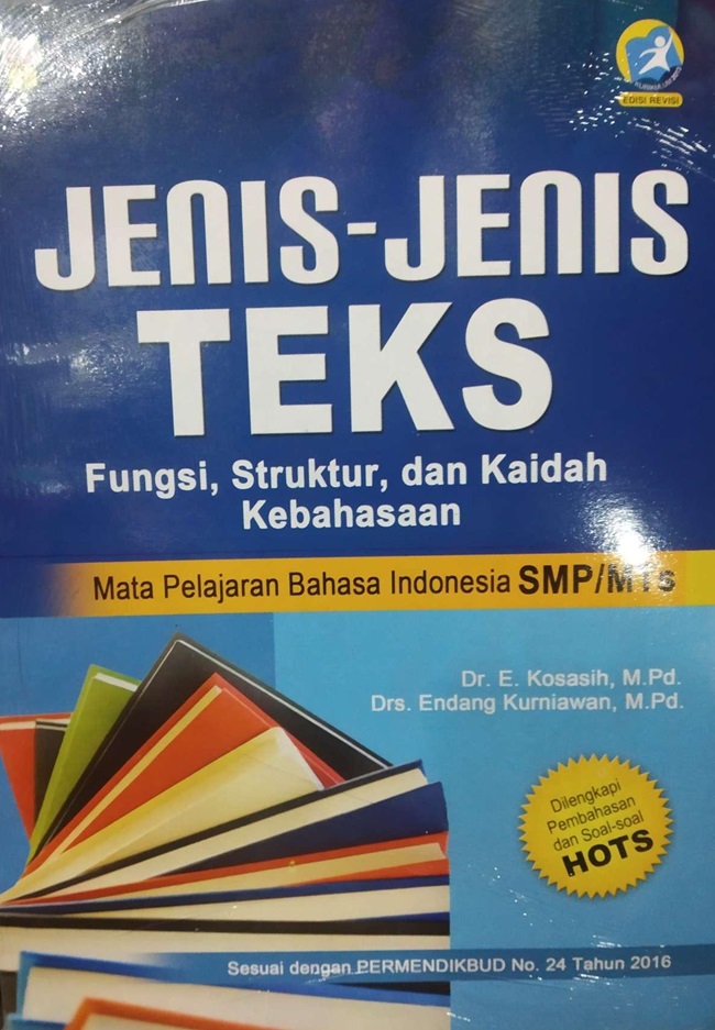 Bahasa Indonesia, Jenis-Jenis Teks