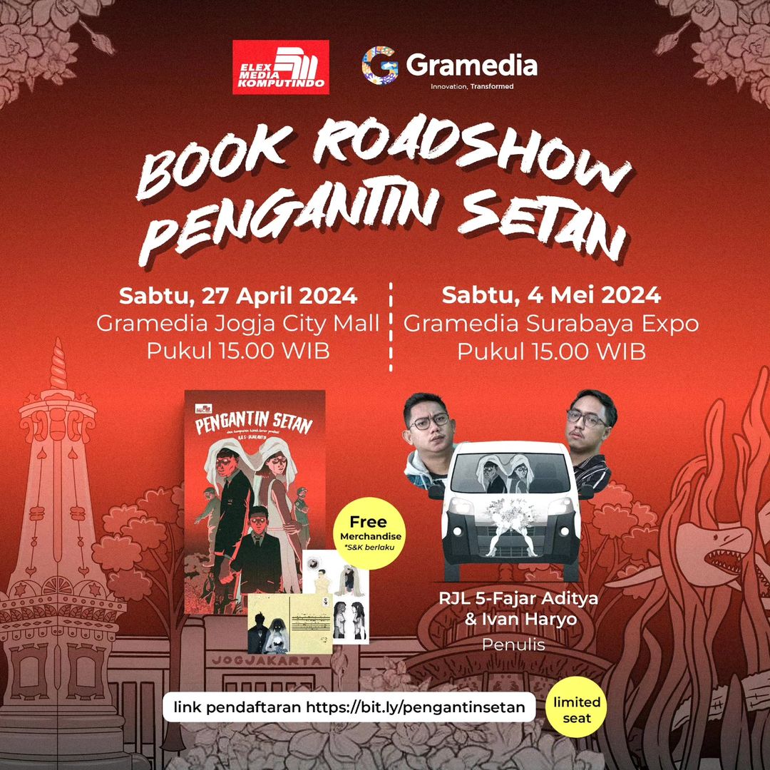 Book Roadshow Pengantin Setan