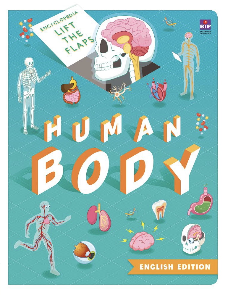 Buku Ensiklopedia Lift the Flaps: Human Body