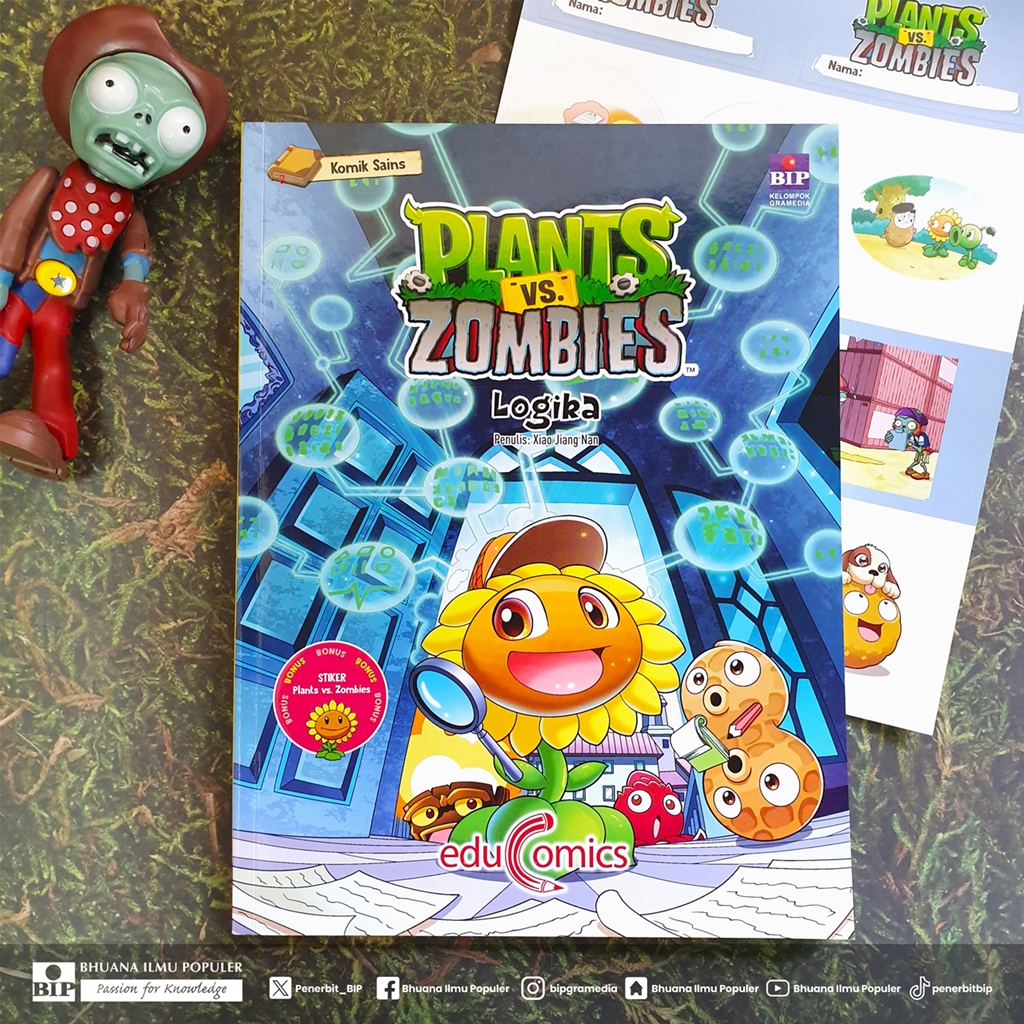 Komik Edukasi Plants Vs Zombies: Logika