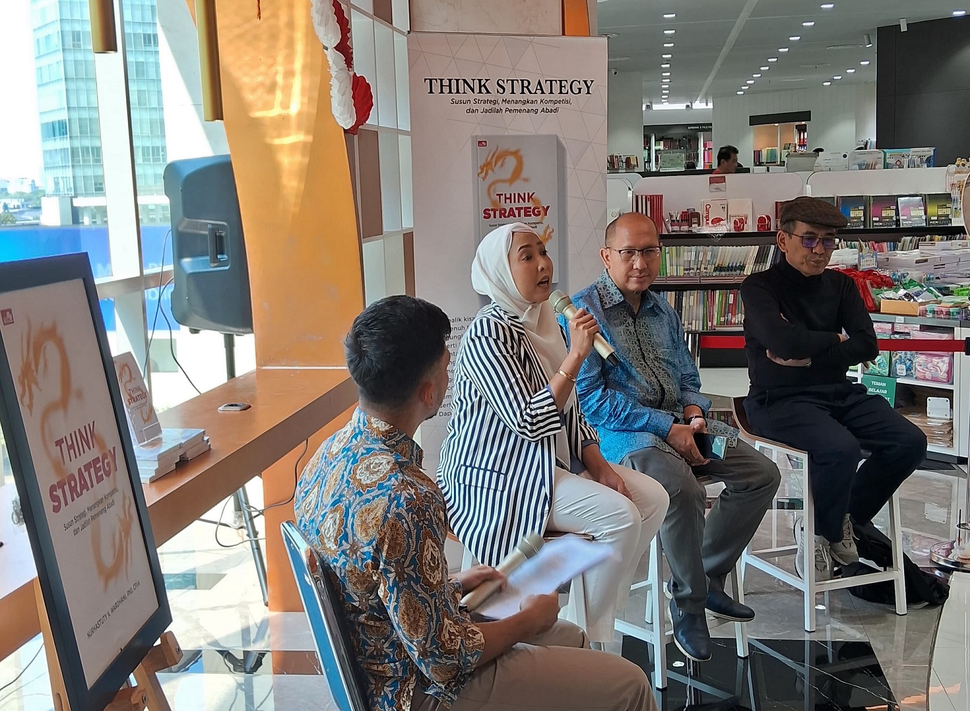 Peluncuran & Diskusi Buku Think Strategy 